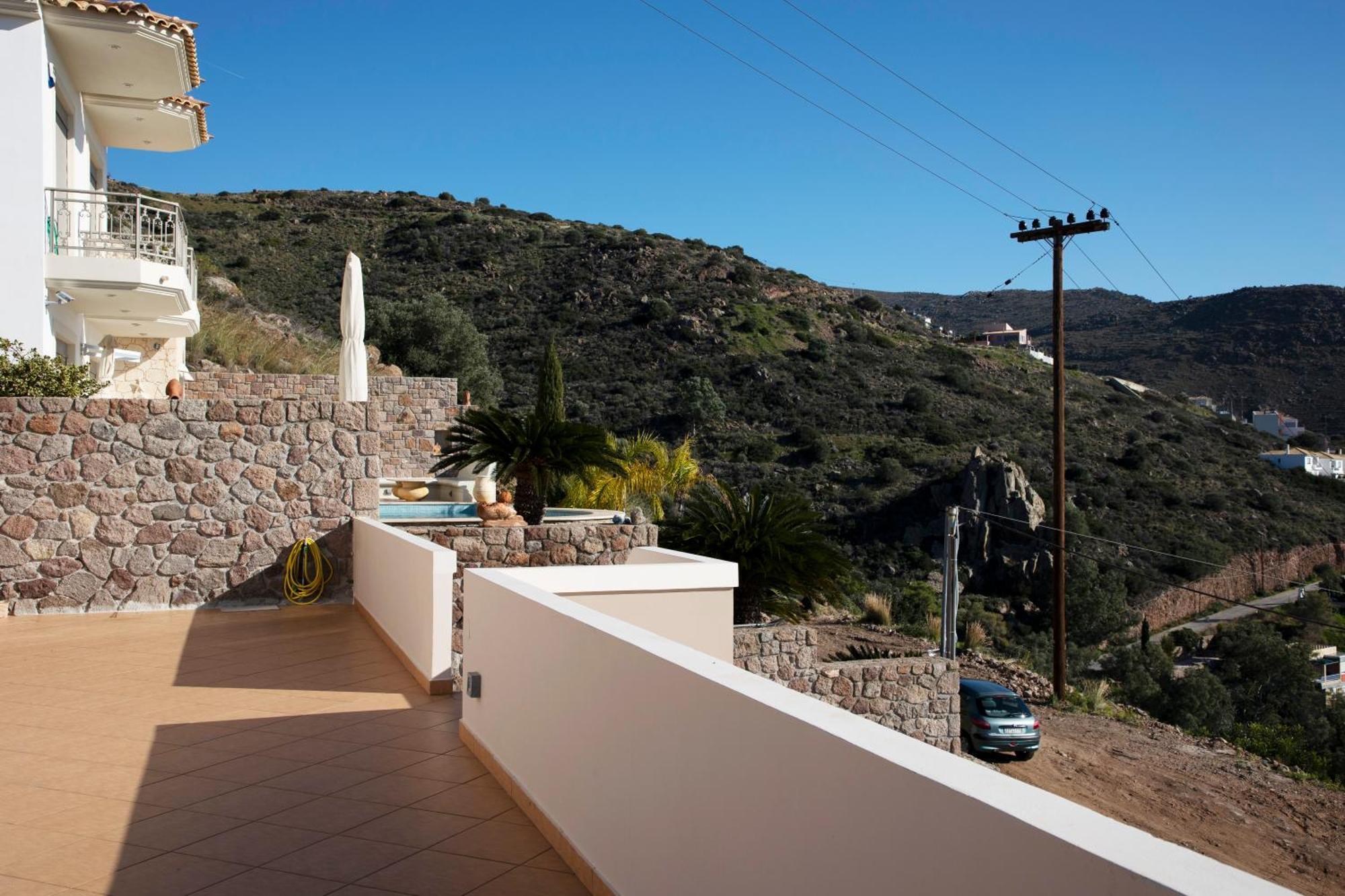 Aegina Sea View Villa Eginitissa Exterior foto